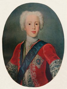 Prinz Charles Edward Stuart, um 1729, um 1927