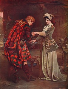 Prinz Charlies Abschied von Flora MacDonald von Unbekannt