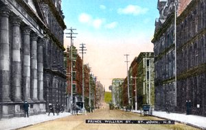 Prince William Street, Saint John, New Brunswick, Kanada von Unbekannt