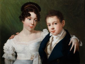 Prinzessin Alexandrine von Preußen 1803-1892 und Prinz Albert von Preußen 1809-1872, 1810er von Unbekannt
