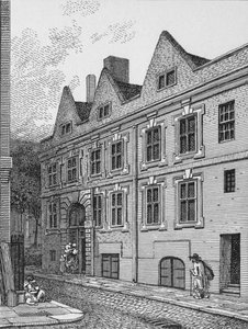 Haupteingang zur Leathersellers Hall, City of London, 1801, 1911 von Unbekannt