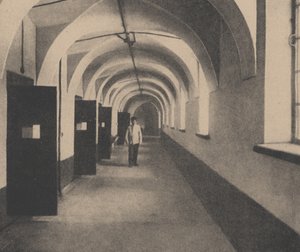Gefängnis in der Trubetskoy-Bastion der Peter-und-Paul-Festung von Unbekannt