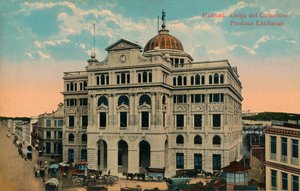 Warenbörse, Havanna, Kuba, um 1916