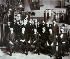 Professoren der Russischen Akademie der Künste, 1913