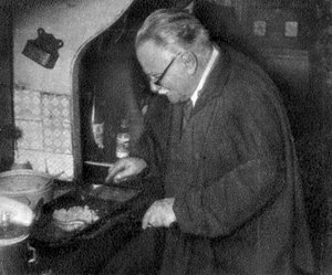 Prosper Montagne, französischer Koch und Autor, 1932