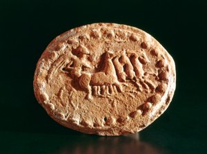 Quadriga, Kerkouane, Tunesien, 3. Jahrhundert v. Chr.