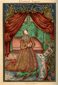 Königin Elisabeth I. beim Gebet von Unbekannt