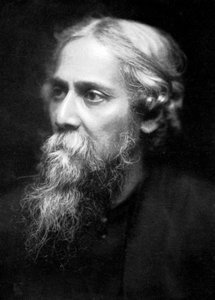 Rabindranath Tagore 1861-1941, indischer Philosoph und Dichter, ca. 1930-1941