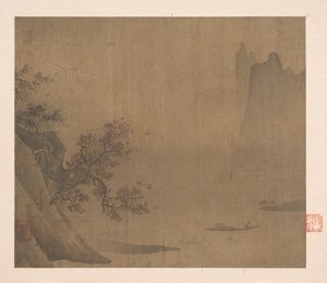 Regnerische Landschaft