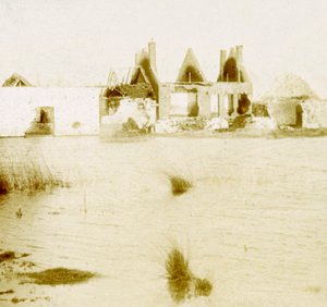 Ramskapelle, Belgien, um 1914-1918