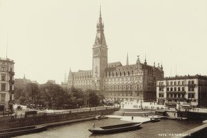 Rathaus von Hamburg von Unbekannt