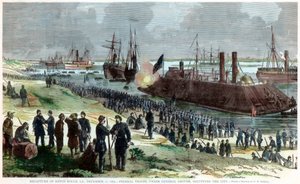 Rückeroberung von Baton Rouge, Louisiana, Amerikanischer Bürgerkrieg von Unbekannt