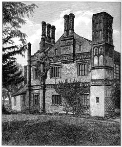 Pfarrhaus, Great Snoring, Norfolk, Ende des 15. Jahrhunderts, 1893
