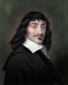 Rene Descartes, französischer Philosoph und Mathematiker von Unbekannt