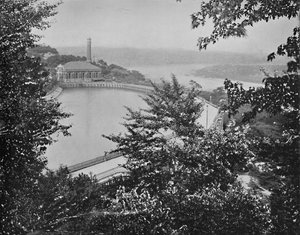 Reservoir, Eden Park, Cincinnati, Ohio von Unbekannt