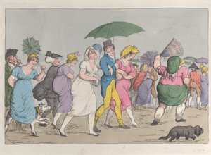 Rückkehr von der Überprüfung Loyal Ducking, Juni 1800 von Unbekannt