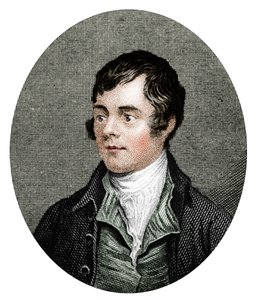 Robert Burns, schottischer Dichter, 1877 von Unbekannt