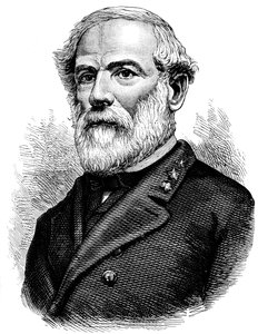 Robert E. Lee, konföderierter General des amerikanischen Bürgerkriegs, um 1880