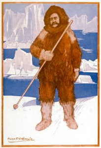 Robert Edwin Peary, amerikanischer Marineoffizier und Entdecker, 1909 von Unbekannt