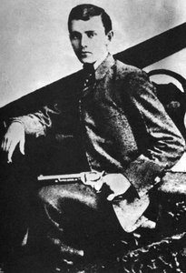 Robert Ford, der Mörder des Gesetzlosen Jesse James, ca. 1880er Jahre, 1954
