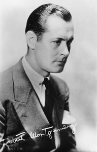 Robert Montgomery 1904-1981, amerikanischer Schauspieler und Regisseur, 20. Jahrhundert