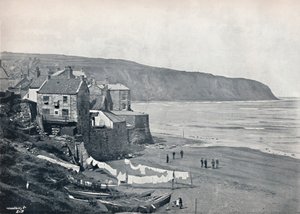 Robin Hoods Bay - Das Dorf und die Bucht, 1895 von Unbekannt