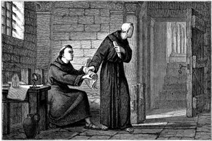 Roger Bacon, englischer Experimentalwissenschaftler, Philosoph und Franziskaner