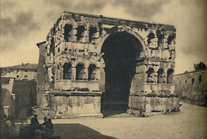 Rom - Bogen des Janus Quadrifrons im Forum Boarium