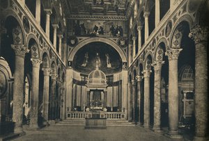Rom - Basilika St. Agnes außerhalb der Mauern an der Straße Nomentana, 1910