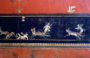 Römisches Wandgemälde, Haus der Vettii, Pompeji, Italien von Unbekannt