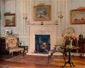 Zimmer im Haus von Mrs. Chester Beatty, 1932
