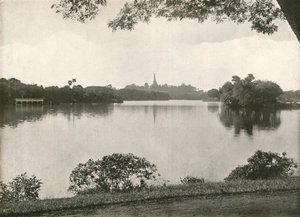 Königliche Seen, Rangoon, 1900