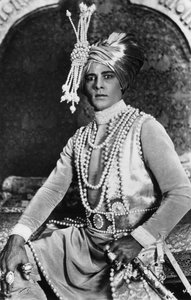 Rudolph Valentino 1895-1926 in Der junge Rajah, 1922
