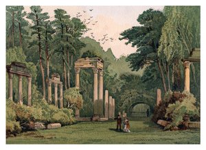 Ruinen im Windsor Park, 1880