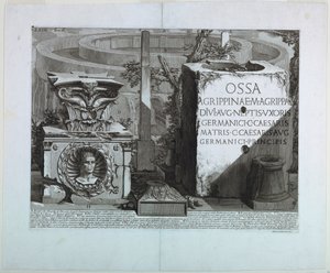 Ruinen des Mausoleums von Octavian Augustus, Le Antichita Romane II von Unbekannt