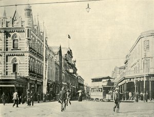 Rundle Street, Adelaide, 1901 von Unbekannt