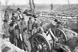 Russische Sechs-Zoll-Haubitzenbatterie, Russisch-Japanischer Krieg, 1904-5