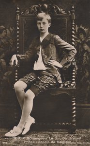 S. A. R. Monseigneur Le Duc De Brabant Prinz Leopold von Belgien, ca. 1910 von Unbekannt