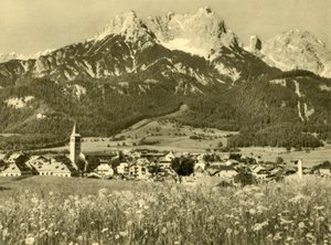 Saalfelden am Steinernen Meer, Österreich, um 1935