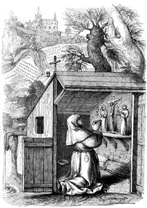Heilige Colette 1381-1447, ca. 16. Jahrhundert, 1849 von Unbekannt