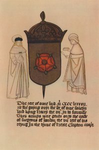 Heiliger Cosimo und Heiliger Damian, Schutzheilige der Barbiere und Chirurgen, 15. Jahrhundert, 1948 von Unbekannt