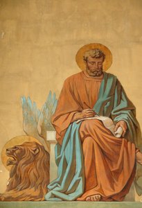 Sankt Markus. Saint-Didier Kirche Voreppe Frankreich