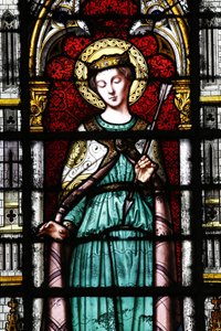 Kirche Sainte-Clotilde. Heilige Ursula