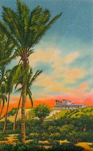 Schloss Salgar. 20 Minuten von Barranquilla, ca. 1940er Jahre