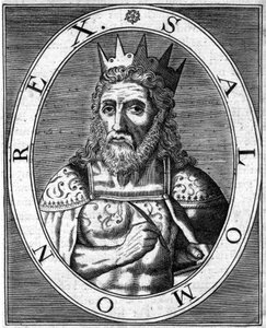 Salomon Rex. Porträt von König Salomo von Unbekannt