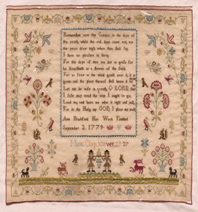Stickerei, 1779