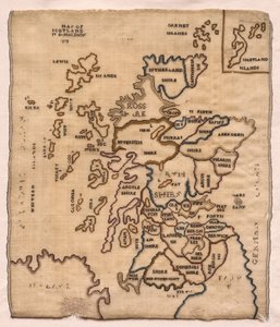 Stickerei, 1810 von Unbekannt
