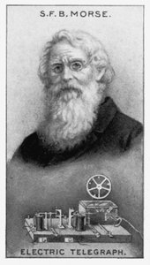 Samuel Finley Breese Morse, amerikanischer Erfinder, 1934 von Unbekannt
