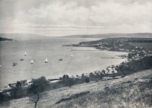 Sandbank - Vom Osten, zeigt Sandbank und Kilmun, 1895 von Unbekannt
