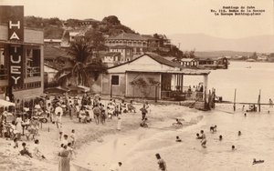 Santiago de Cuba. La Socapa Badeplatz, Kuba, ca. 1900er Jahre
